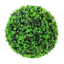 Atacado natural olhar barato bola topiary boxwood artificial